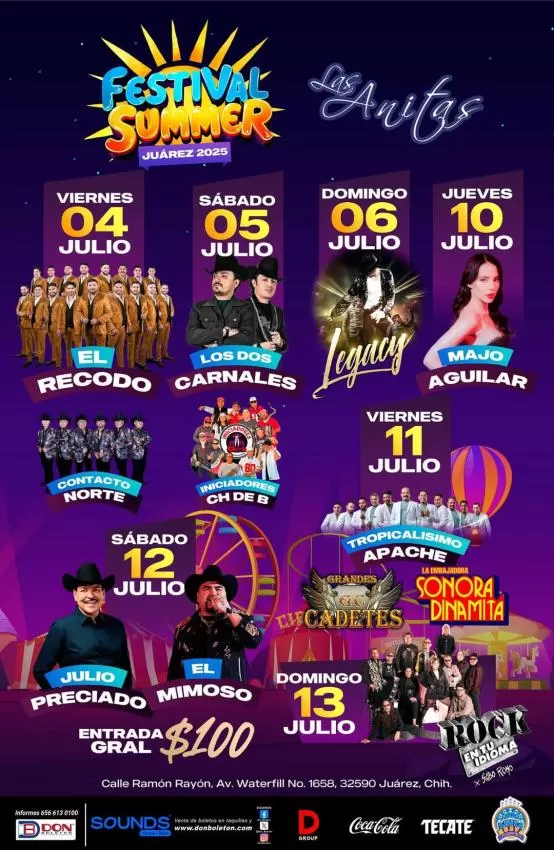 Festival Summer Juárez 2025
