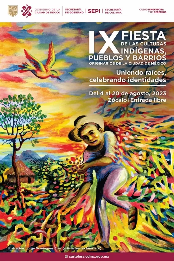 Fiesta de las Culturas Indígenas, Pueblos y Barrios Originarios de la CDMX 2023
