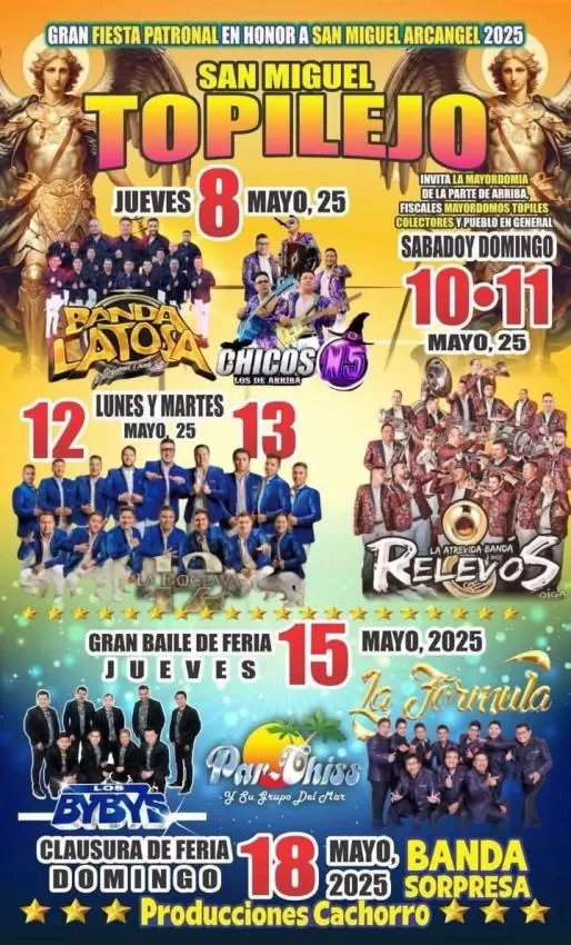 Fiesta Patronal San Miguel Topilejo 2025