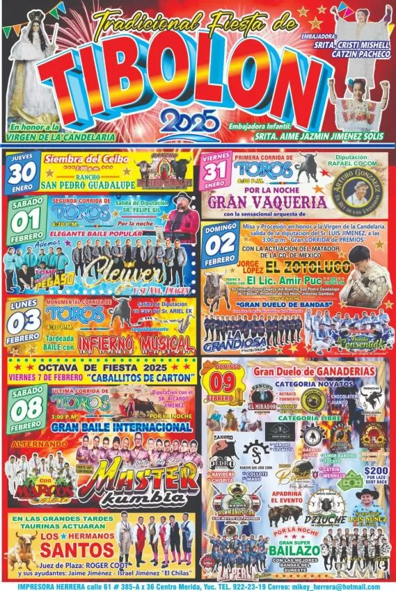 Fiesta Tradicional Tibolón 2025
