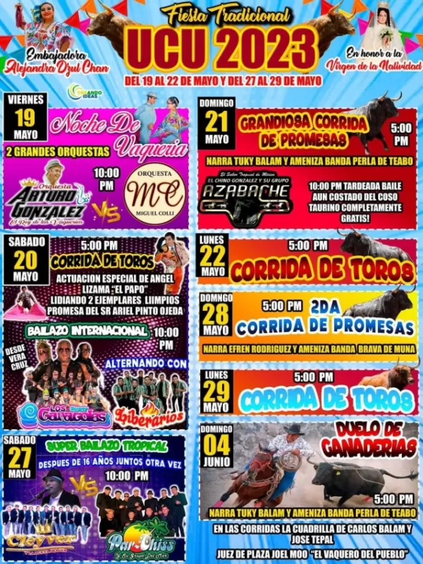 Fiesta Tradicional Ucú Yucatán 2023 Fiesta Tradicional Ucú Yucatán 2023