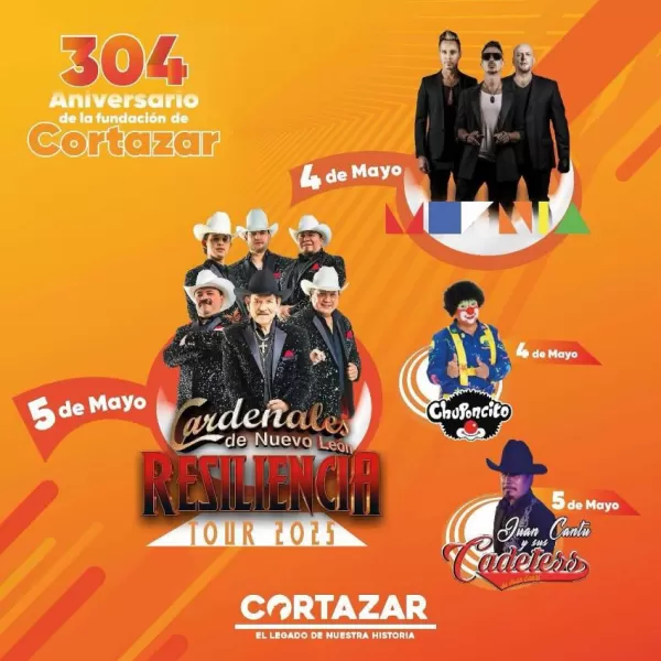 Fiestas de Aniversario Cortázar 2025