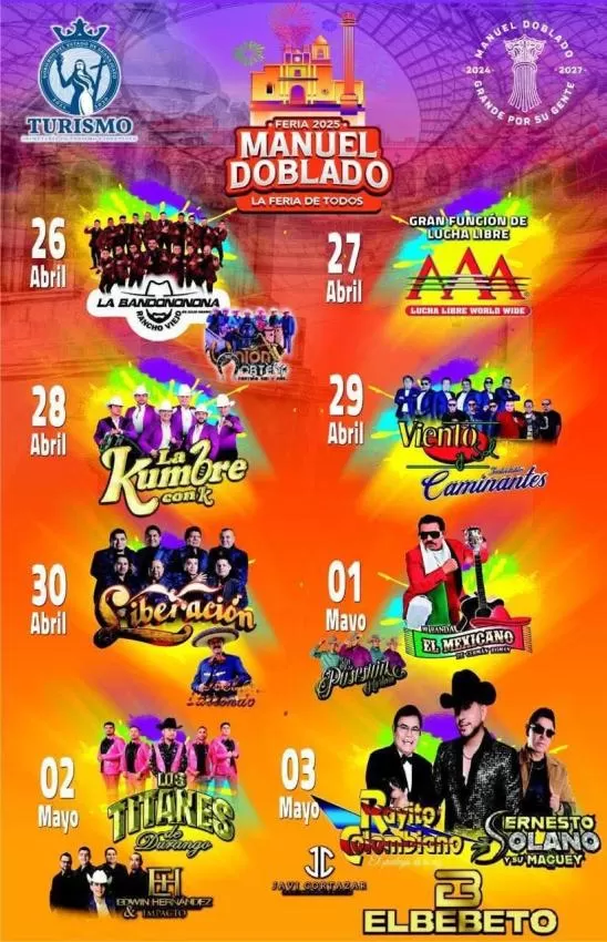 Fiestas de Mayo Manuel Doblado 2025