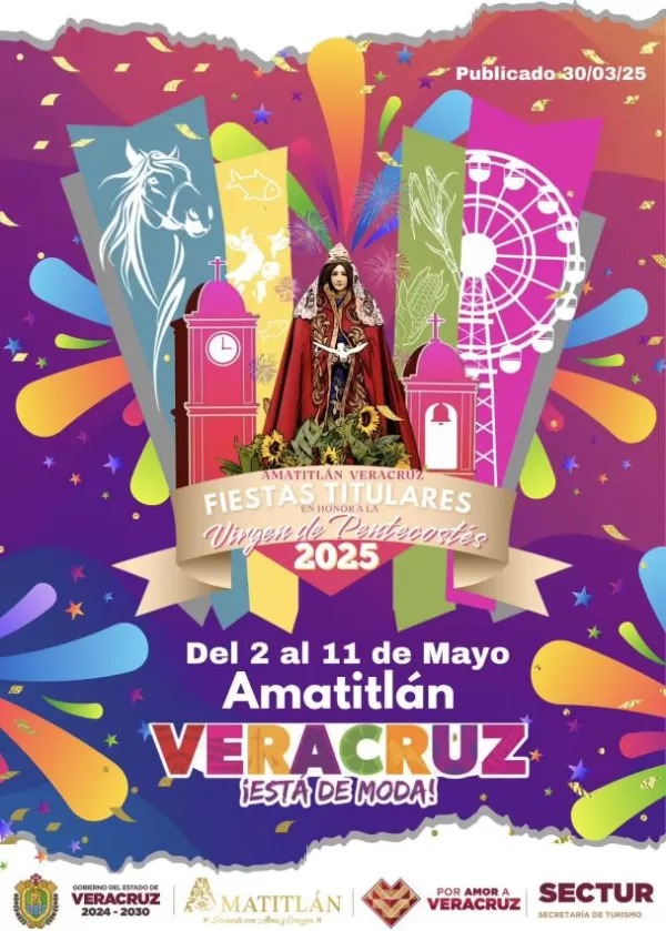 Fiestas Titulares Amatitlán Veracruz 2025