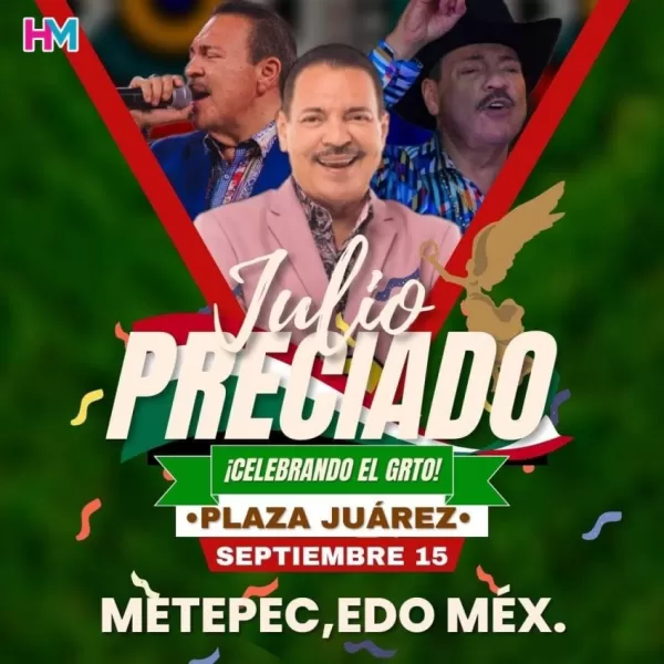 Grito de Independencia 2023 en Metepec, Estado de México