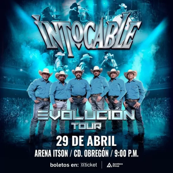 Grupo Intocable en Ciudad Obregón, Sonora, Abril 2023 Grupo Intocable en Ciudad Obregón, Sonora, Abril 2023