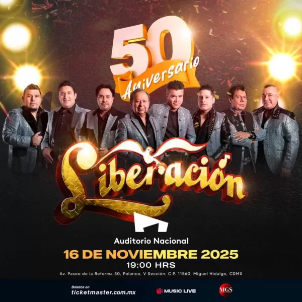 Grupo Liberación en el Auditorio Nacional 2025