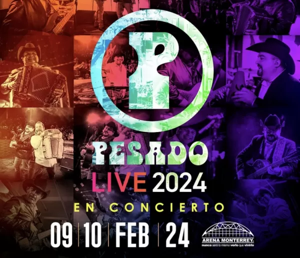 Grupo Pesado en la Arena Monterrey, Febrero 2024