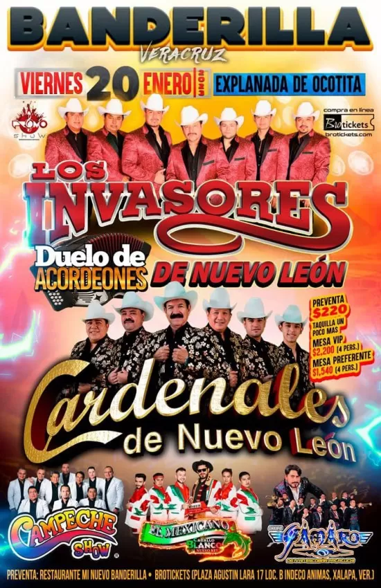 Invasores de Nuevo León y Cardenales de Nuevo León en Banderilla, Veracruz, Enero 2023 Invasores de Nuevo León y Cardenales de Nuevo León en Banderilla, Veracruz, Enero 2023