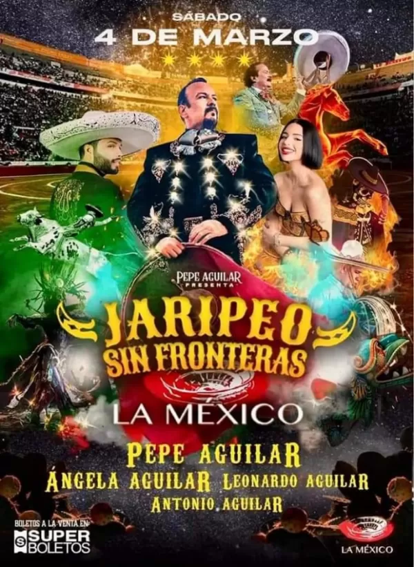 Jaripeo Sin Fronteras en la Plaza México, CDMX, Marzo 2023 Jaripeo Sin Fronteras en la Plaza México, CDMX, Marzo 2023
