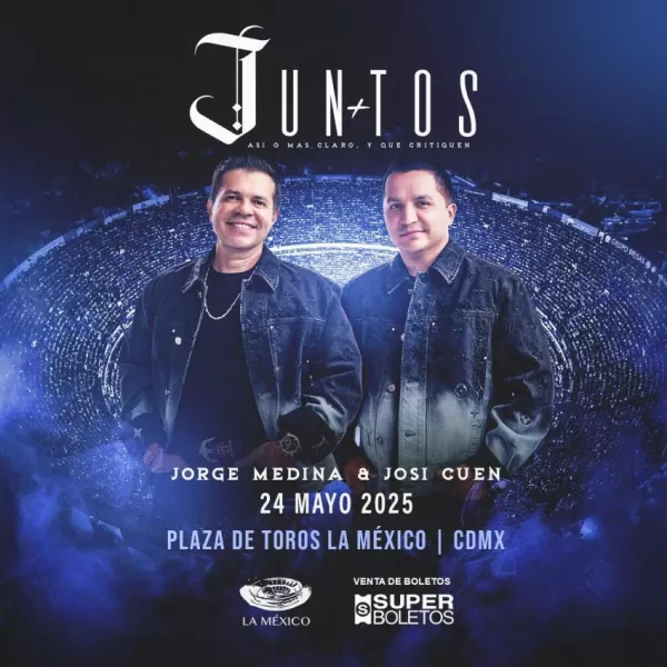 Jorge Medina y Josi Cuen en la Plaza México, CDMX, Mayo 2025