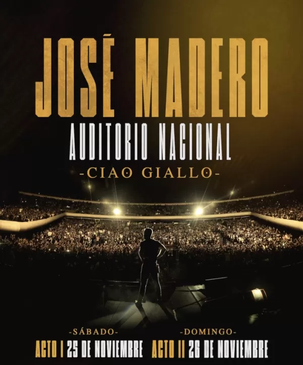 José Madero en el Auditorio Nacional, Noviembre 2023 José Madero en el Auditorio Nacional, Noviembre 2023