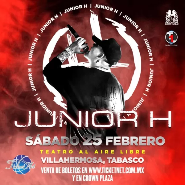 Junior H en Villahermosa, Tabasco, Febrero 2023 Junior H en Villahermosa, Tabasco, Febrero 2023