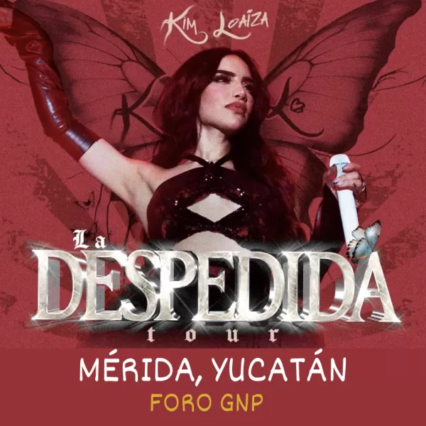 Kim Loaiza en el Foro GNP, Mérida, Yucatán, Octubre 2024