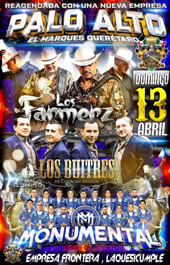 Los Farmerz en Palo Alto, El Marques, Qro, Abril 2025