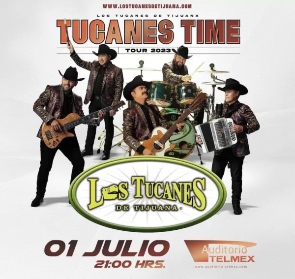 Los Tucanes de Tijuana en el Auditorio Telmex, Julio 2023 Los Tucanes de Tijuana en el Auditorio Telmex, Julio 2023