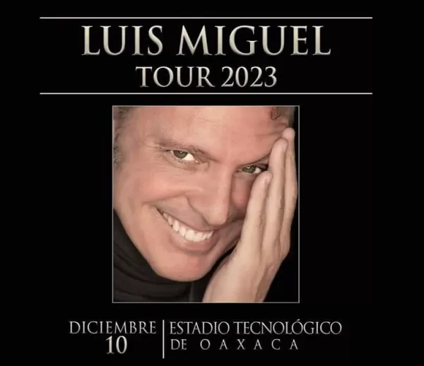 Luis Miguel en Oaxaca, Oax, Diciembre 2023 Luis Miguel en Oaxaca, Oax, Diciembre 2023