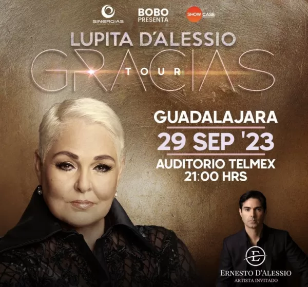 Lupita D'Alessio en el Auditorio Telmex, Septiembre 2023