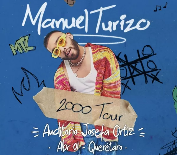 Manuel Turizo en el Auditorio Josefa Ortiz, Querétaro, Abril 2023 Manuel Turizo en el Auditorio Josefa Ortiz, Querétaro, Abril 2023