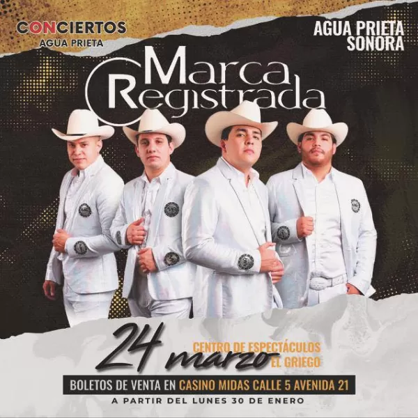 Marca Registrada en Agua Prieta, Sonora, Marzo 2023 Marca Registrada en Agua Prieta, Sonora, Marzo 2023