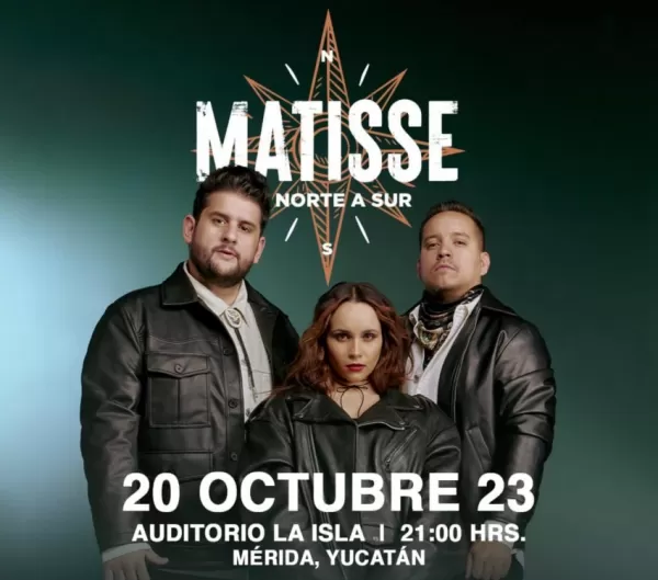 Matisse en el Auditorio la Isla, Merida, Yucatán, Octubre 2023
