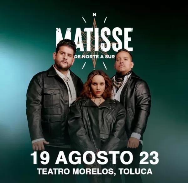 Matisse en el Teatro Morelos, Toluca, Edomex, Agosto 2023