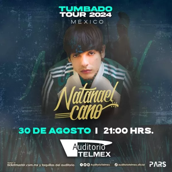 Natanael Cano en el Auditorio Telmex Agosto 2024