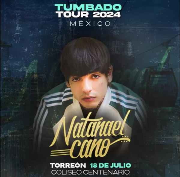 Natanael Cano en Torreón, Coahuila, Julio 2024