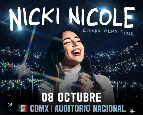 Nicki Nicole en el Auditorio Nacional, octubre 2024