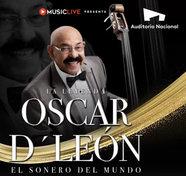 Óscar D' León en el Auditorio Nacional, CDMX, Enero 2024