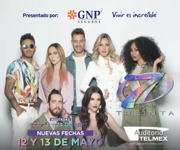 OV7 Treinta en el Auditorio Telmex de Guadalajara, Mayo 2023