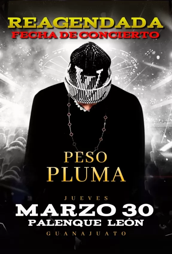 Peso Pluma en León, Guanajuato, Marzo 2023Peso Pluma en León, Guanajuato, Marzo 2023 Peso Pluma en León, Guanajuato, Marzo 2023