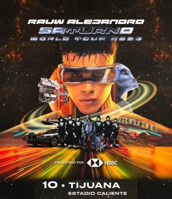 Rauw Alejandro en Tijuana, Baja California, Junio 2023 Rauw Alejandro en Tijuana, Baja California, Junio 2023