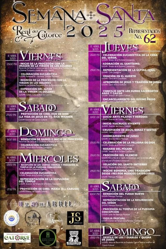 Semana Santa Real de Catorce 2025