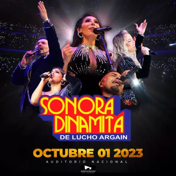 Sonora Dinamita de Lucho Argain en el Auditorio Nacional, Octubre 2023 Sonora Dinamita de Lucho Argain en el Auditorio Nacional, Octubre 2023