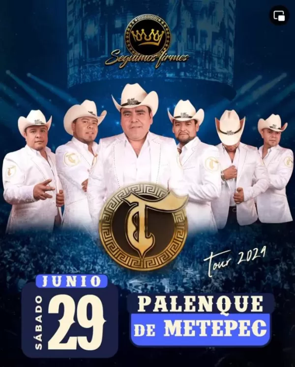 Trono de México en el Palenque de Metepec 2024