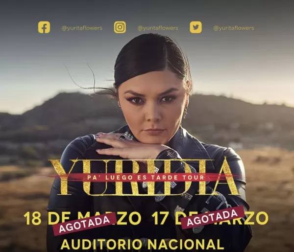Yuridia en el Auditorio Nacional, CDMX, Marzo 2023 Yuridia en el Auditorio Nacional, CDMX, Marzo 2023
