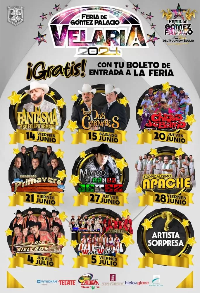 Feria de Gómez Palacio 2024 Dónde Hay Feria