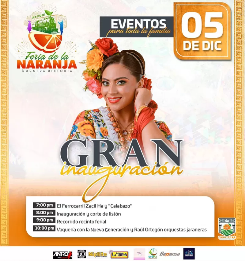 Feria de la Naranja Oxkutzcab 2024