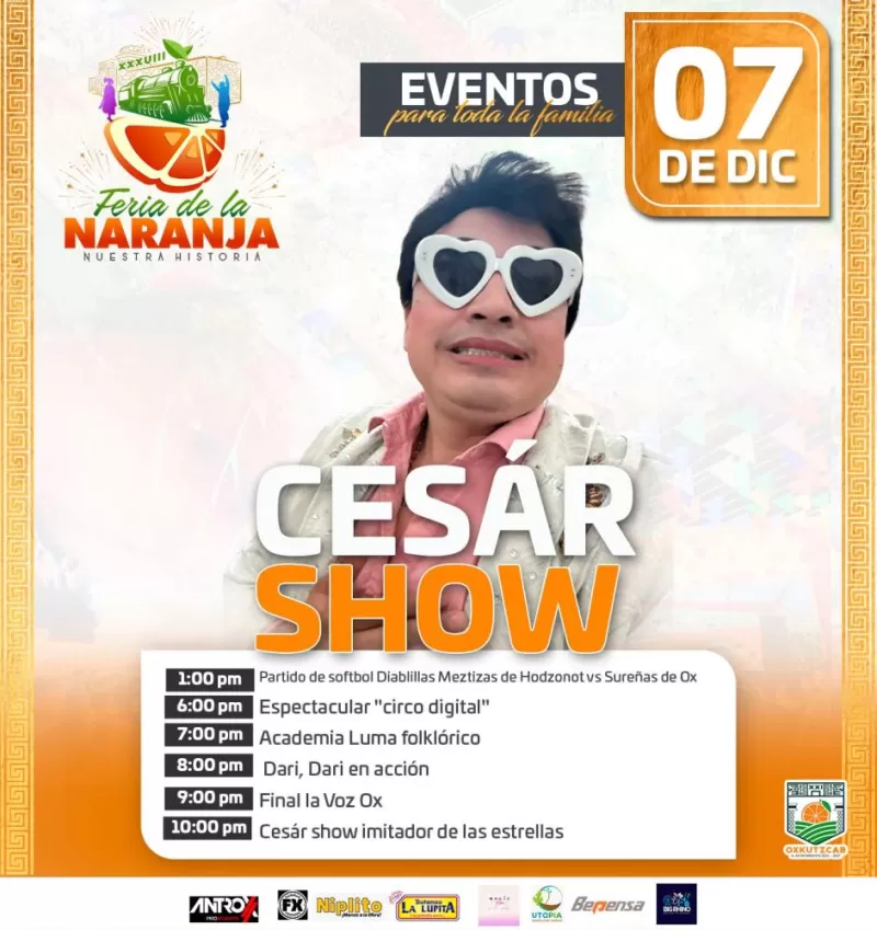 Feria de la Naranja Oxkutzcab 2024