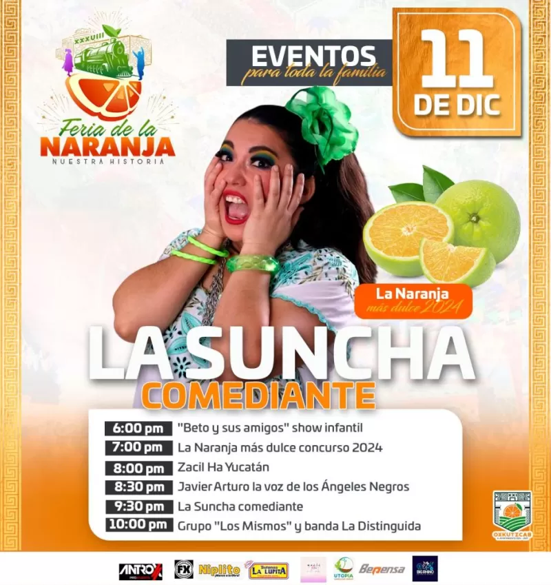 Feria de la Naranja Oxkutzcab 2024