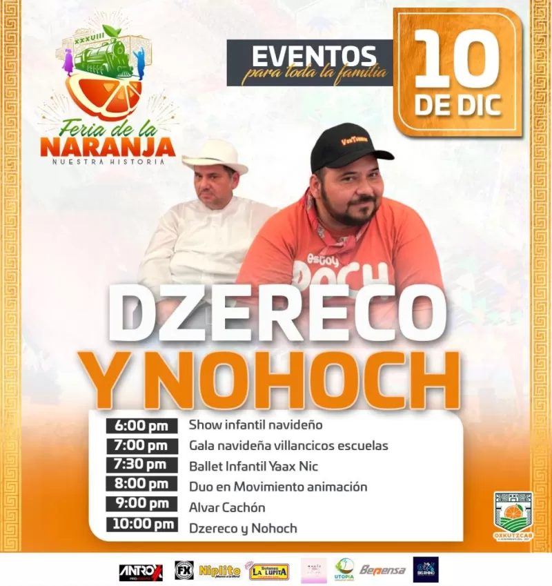 Feria de la Naranja Oxkutzcab 2024