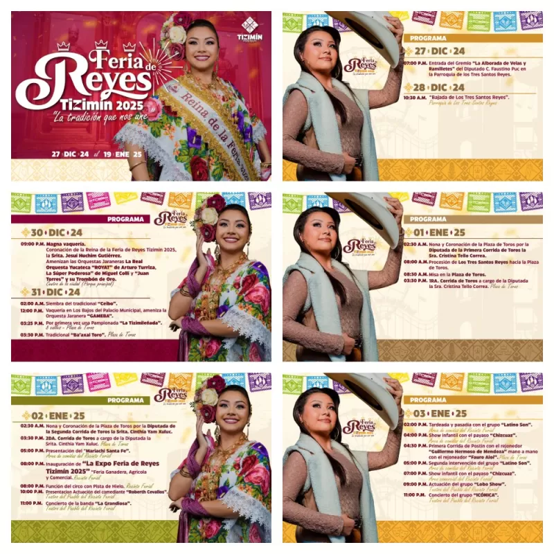 Feria de Reyes Tizimín 2025