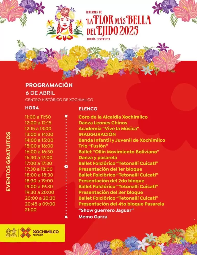 Fiesta de la Flor más Bella del Ejido 2025