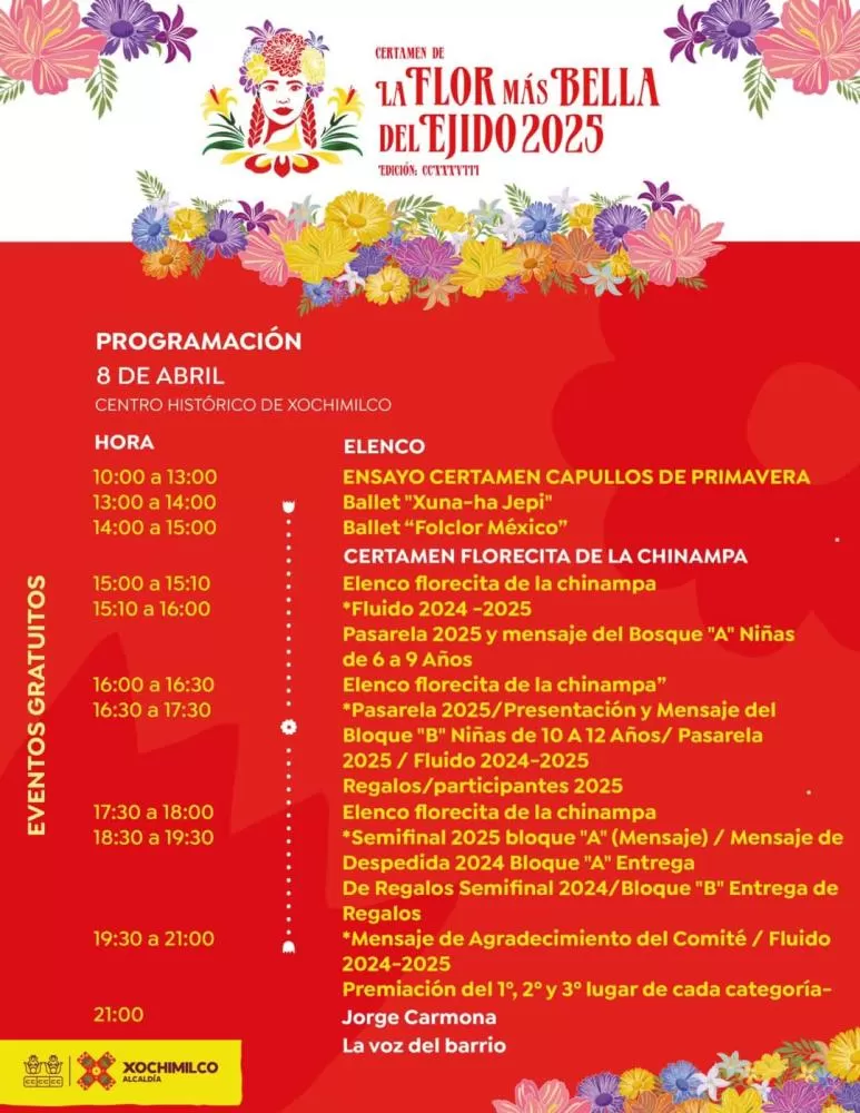 Fiesta de la Flor más Bella del Ejido 2025