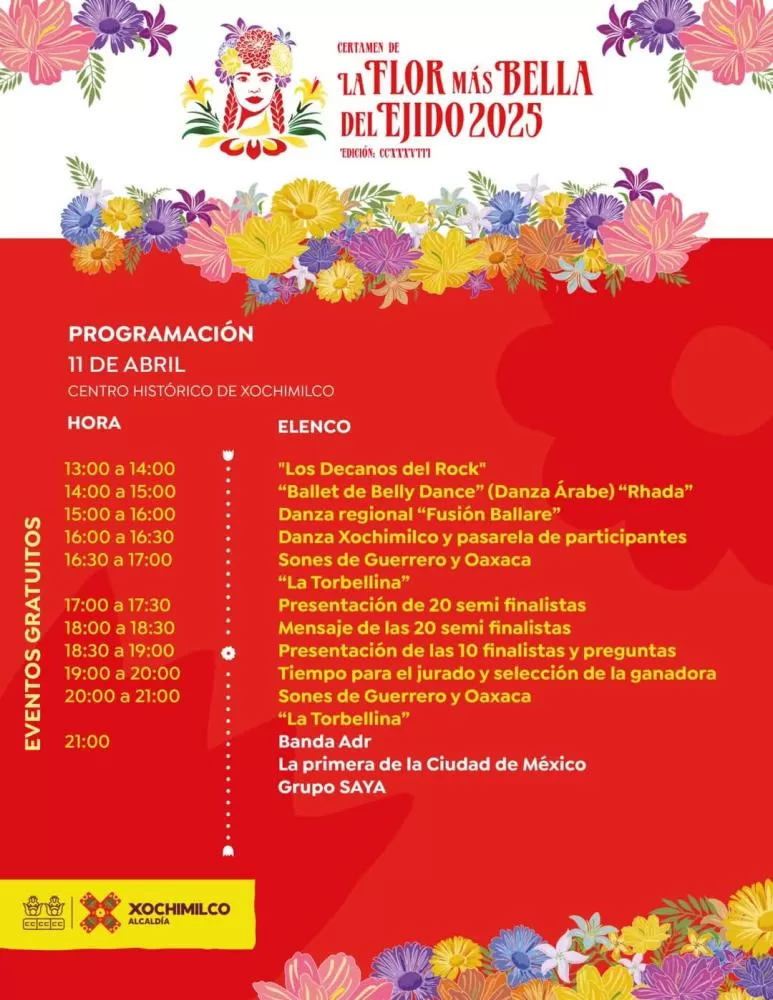 Fiesta de la Flor más Bella del Ejido 2025