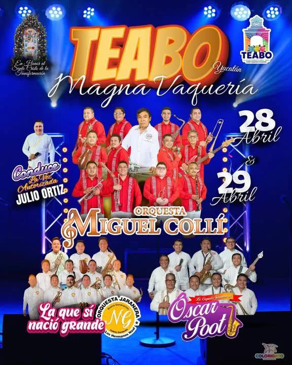 Fiesta Tradicional Teabo 2025