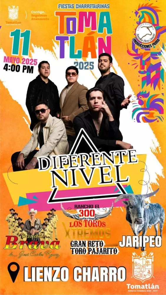 Fiestas Charrotaurinas Tomatlán 2025