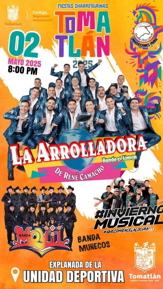 Fiestas Charrotaurinas Tomatlán 2025