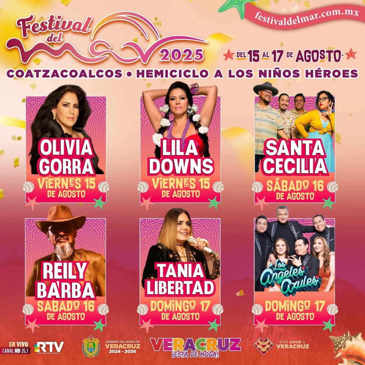 Festival del Mar Coatzacoalcos 2025 - Dónde Hay Feria